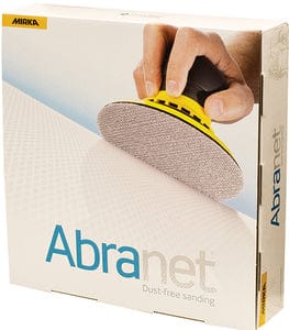 Mirka Abranet Ace Mesh Dust Free Abrasive-Grip Attachment: 6": P80: 50/pk