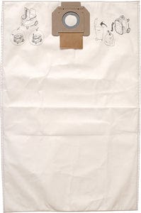 Mirka DEFDB Fleece Dust Bags: 5/pk