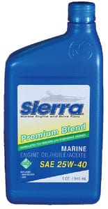 Sierra 94002 Oil-25W40 FCW I/O-I/B: Qt.