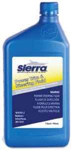 Sierra 97012 Power Trim & Steering Fluid: Qt.