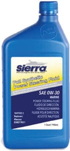 <UL><LI>Sierra 97022 Synthetic Hydraulic Oil: Qt.</LI></UL>