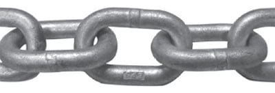 G43 Mooring Chain Long Link: 3/8" x 200'