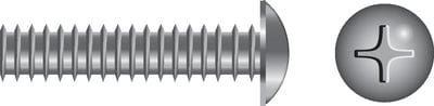 Phillips Machine Screw - Truss Head<BR>8-32 x 1/2"