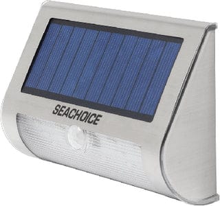 Seachoice 03704 Solar Side-Mount Stainless LED Dock Light