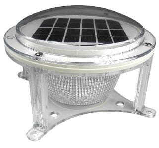 Seachoice 03709 Solar Post Cap Super-Bright LED Lamp