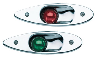 Seachoice Flush Mount Stainless Steel Sidelights (Sold as Pair)