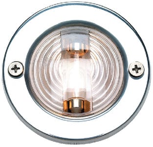 Seachoice 3" Transom Light With Stainless Steel Flange