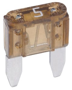 Seachoice ATM Blade Fuses: 5 Amp: 5/pk