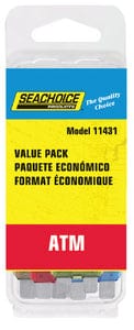 Seachoice ATM Blade Fuse Value Pack: 25ea