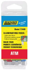 Seachoice ATM Indicating Fuse Value Pack: 25ea