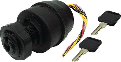 Seachoice 11831 3 Position Magneto Ignition Switch: 6 Wire