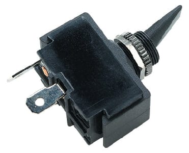 Seachoice 3 Position Toggle Switch: Black Plastic Paddle On/Off/On