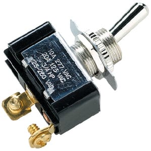 Seachoice 2 Position Toggle Switch With 2 Screw Terminals Off/On