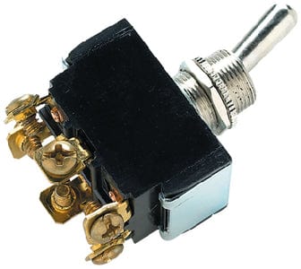 Seachoice 2 Position Toggle Switch With 6 Screw Terminals On/On