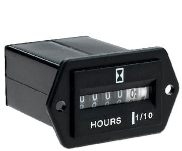 Seachoice Hour Meter - Rectangular