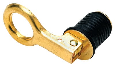 Drain Plug-1 Snap Lock-Brass