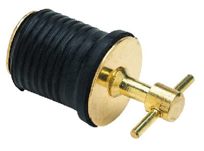 Seachoice Twist-Lock Brass Drain Plug 1-1/4"