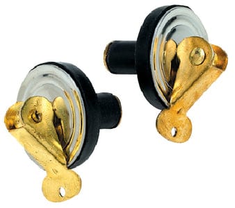 Baitwell Plug-5/8 -Brass 2/Pk