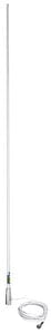 Seachoice 19709 VHF Fiberglass Antenna With Cable: 8' (96"): White