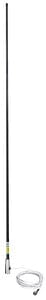 Seachoice 19719 VHF Fiberglass Antenna With Cable: 8' (96"): Black