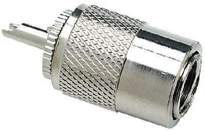 Seachoice 19821 PL259 Male VHF Coaxial Cable Plug