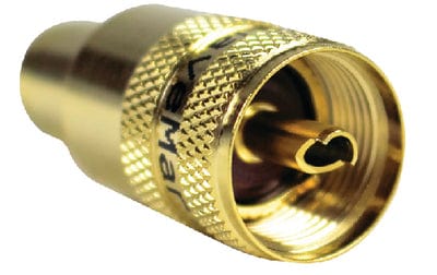 Seachoice 19861 Antenna Connector - Gold Plated - PL-259 (UHF)