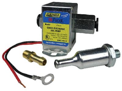 Seachoice 20341 12V Cube Electronic Fuel Pump Kit Includes 74 Micron Filter