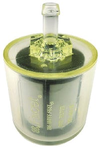 SeaChoice 20381 Clear Gas & Diesel Fuel Filter for Cube Electronic Fuel Pump Kit: 5/16"