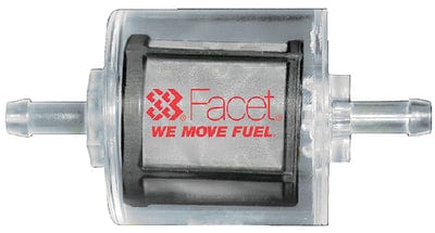 Gasoline And Diesel Fuel Filter: Clear 5/16"