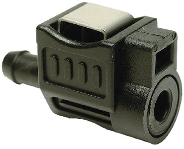 Seachoice Deluxe Fuel Connector For Honda: Acetal - Female Hose Fitting 3/8" Barb