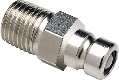 Seachoice Deluxe Fuel Connector For Honda: Chrome Plated Brass - Male Tank Fitting 1/4" NPT