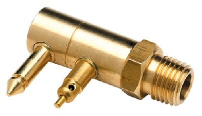 Seachoice Fuel Connector For BRP/Evinrude/Johnson: Brass - Male Tank Fitting 1/4" NPT