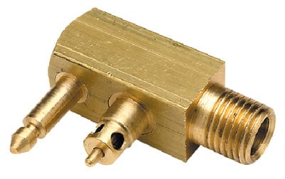 Seachoice Deluxe Fuel Connector For Yamaha/Mercury/Mariner: Brass - Male Tank 1/4" NPT