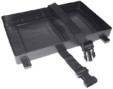 Seachoice 22011 Battery Tray With Hold Down Strap