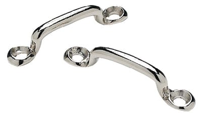 Seachoice Nickel Plated Brass Wire Eye Straps (2 Per Pack0