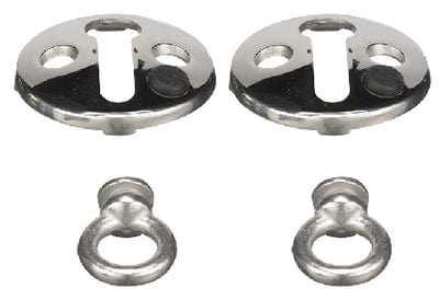 Seachoice 30121 Stainless Steel Fender Locks (2 Per Pack)