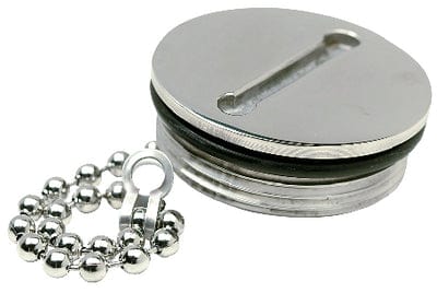 Seachoice Stainless Steel Replacement Cap For Seachoice Deck Fill 32251: 32261: 32271 or 32281