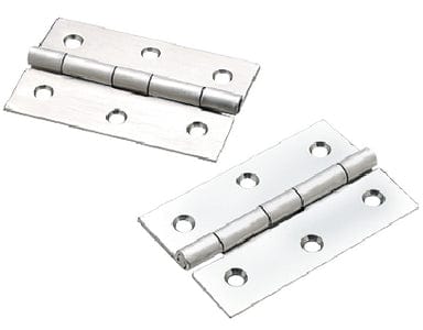 Seachoice (2) Stainless Steel Fast Pin Type Butt Hinges