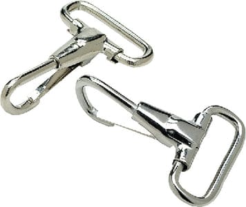 Seachoice Chrome Plated Brass Spring Snaps (1 Pair Per Pack)