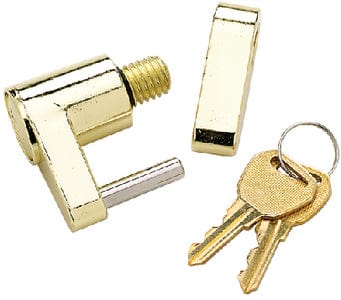 Seachoice Solid Brass Trailer Hitch Lock