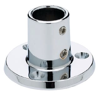 Seachoice Round Base Rail Fitting For 7/8" OD Tubing