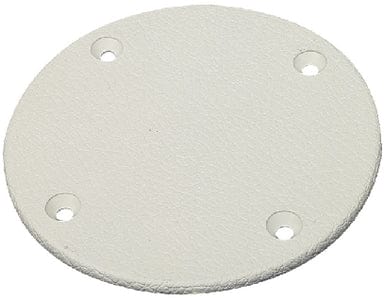 Seachoice Polypropylene Cover Plate Arctic White<BR>OD: 5-5/8"