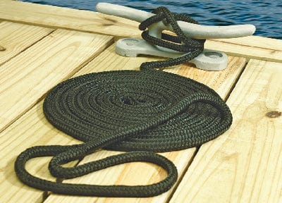 Seachoice Double Braided Nylon Dock Line 5/8" x 20': Navy