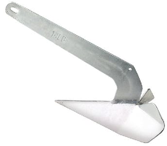 Seachoice Hot Dipped Galvanized Plow Anchor: 14 lbs.