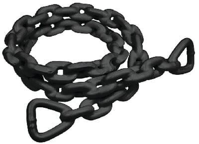 Seachoice Black PVC Coated Galvanized Anchor Lead Chain 1/4" x 4'