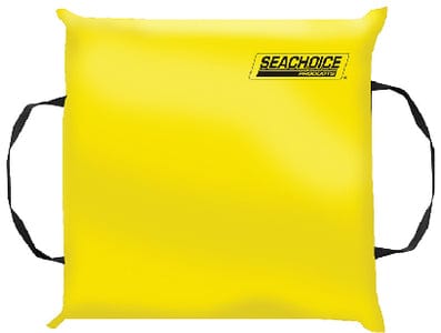 Seachoice 44900 Type IV Foam Safety Throw Cusion - Yellow