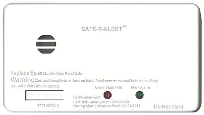 Seachoice 46377 Battery-Operated Carbon Monoxide Alarm: White