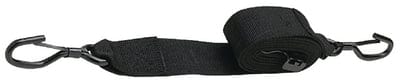 Seachoice Gunwale Trailer Tie Down Strap 2" Wide - Black