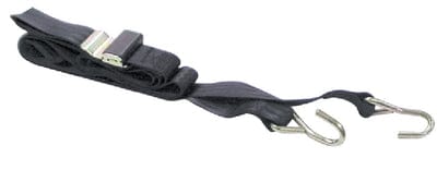 Seachoice Premium Gunwale Trailer Tie Down Strap 2" Wide - Black