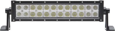 Seachoice 51681 LED Spot/Flood Light Bar: Black Housing 24 LEDs: 13.6": 12/24V